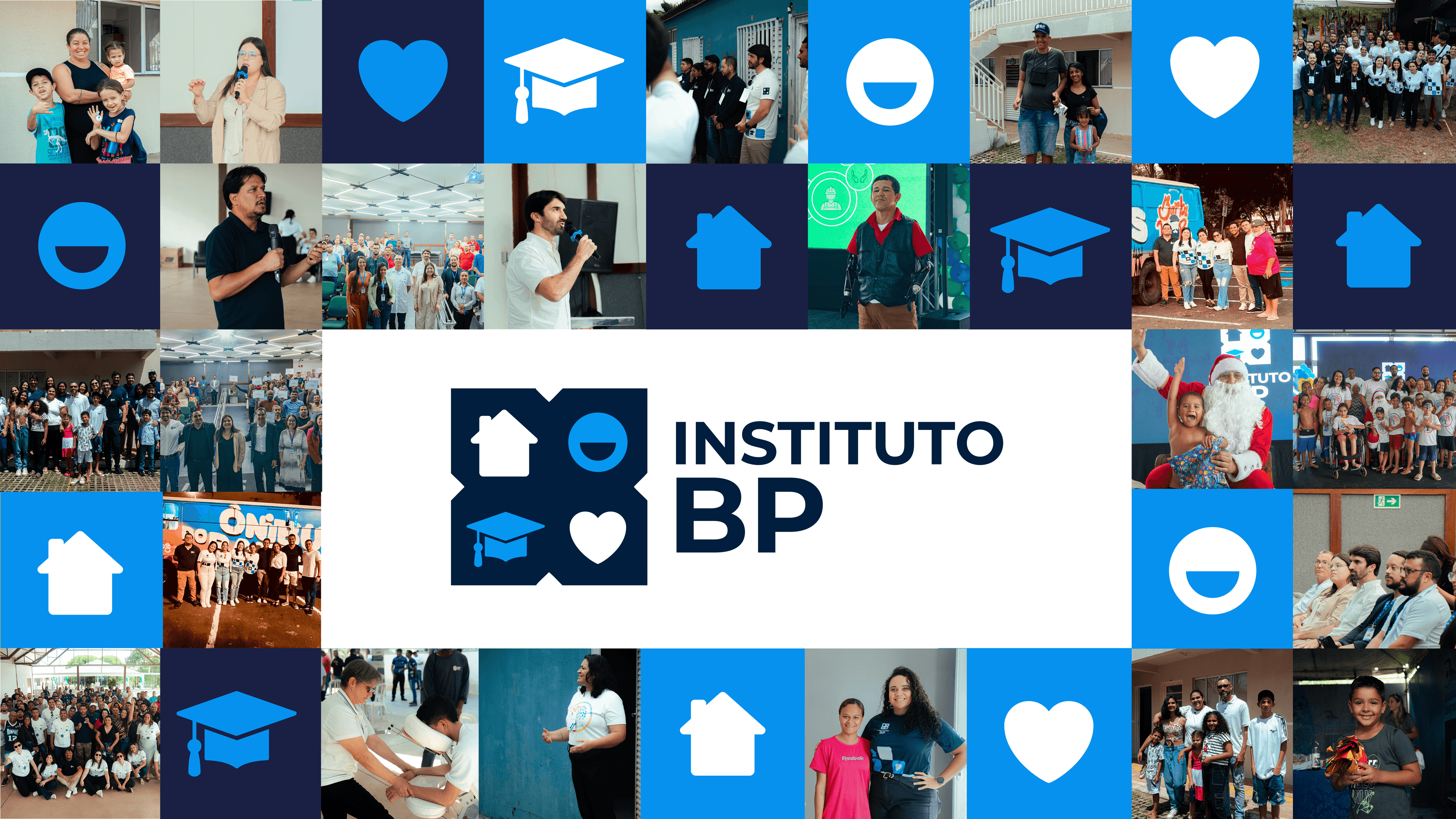 Ação social do Instituto BP com a comunidade